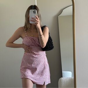 AE linen & cotton matching set